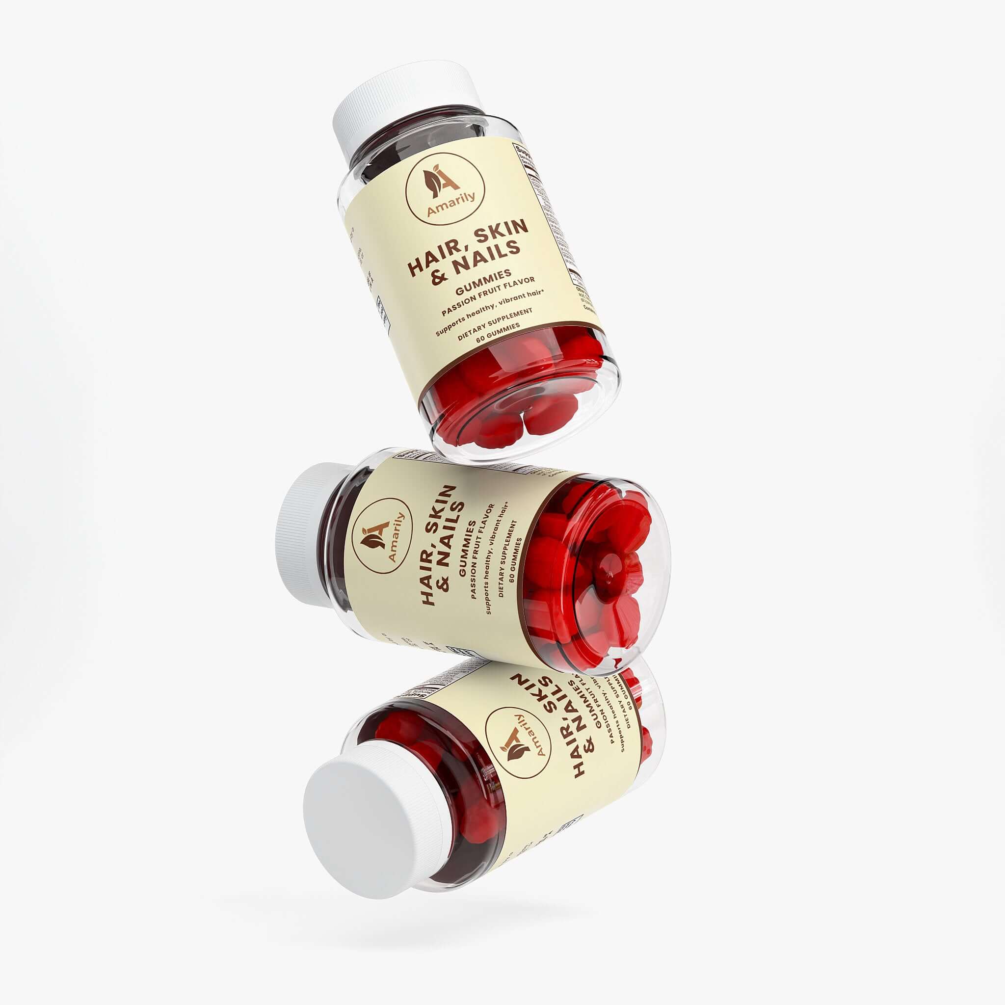 Hair Skin & Nails Gummies beauty supplement for healthy-looking hair, skin and nails