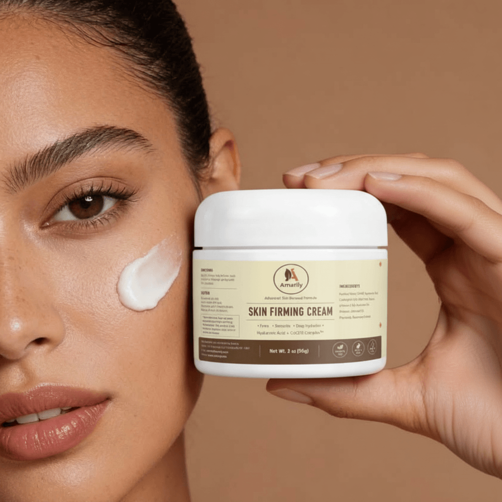 Skin Firming Cream moisturizing cream in product jar